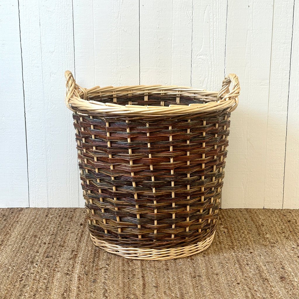 Medium Round French Log Basket #2