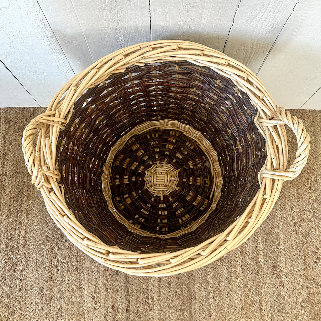 Medium Round French Log Basket #1