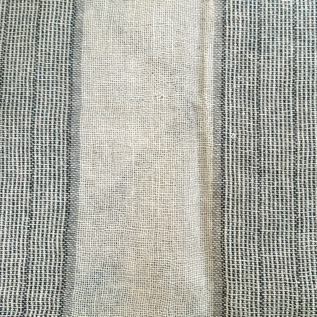 Swedish Hand-Embroidered Floral Rug