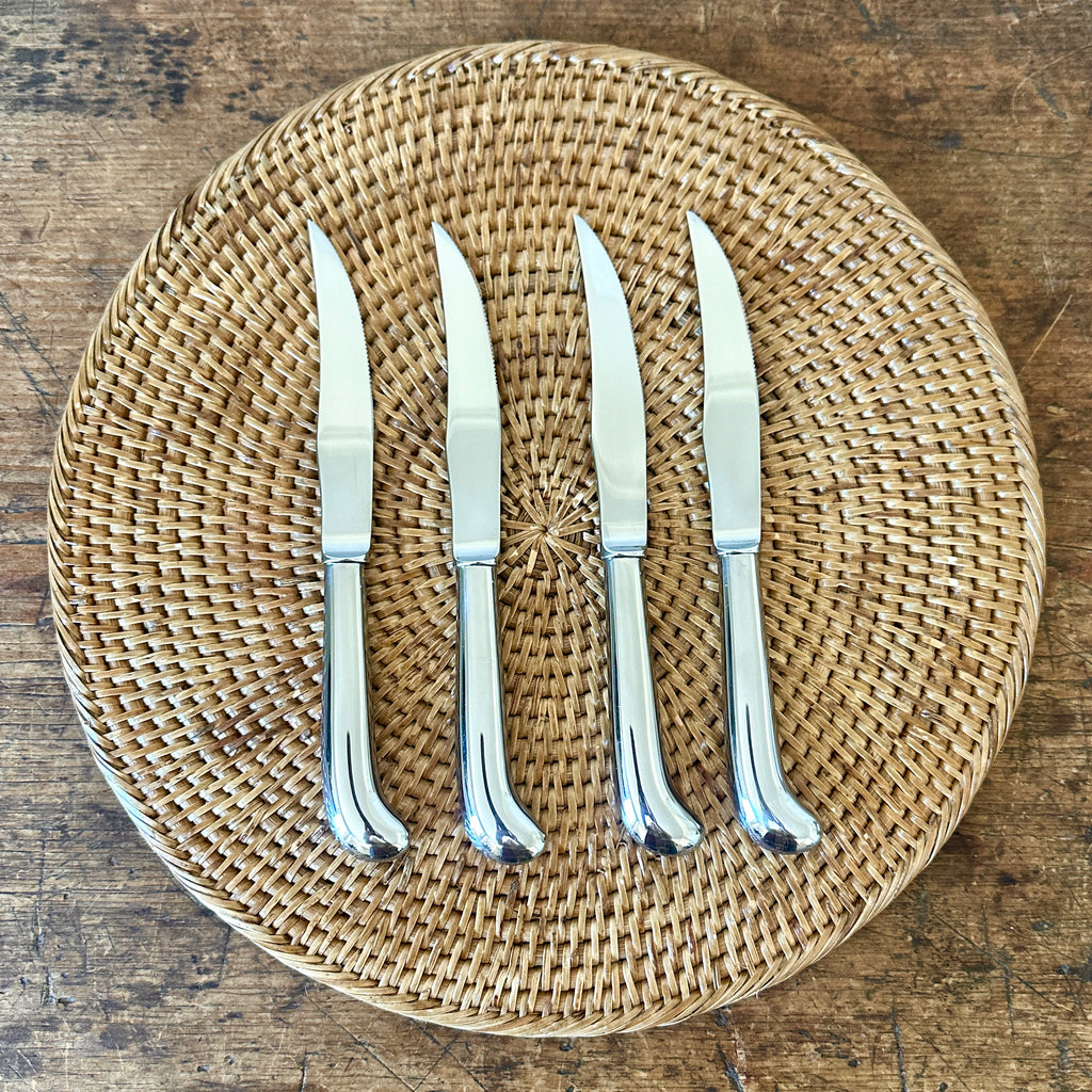 Pistol Hump Back Steak Knife - Set of 4