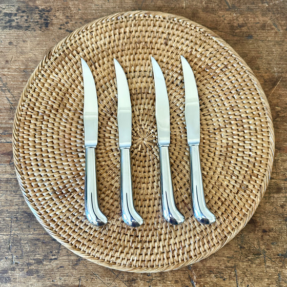 Pistol Hump Back Steak Knife - Set of 4