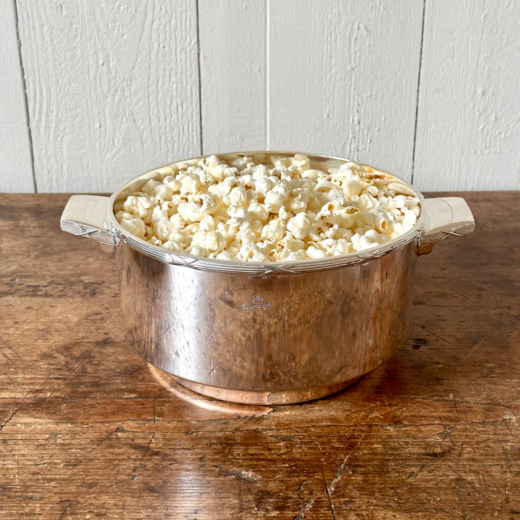 Connaught Hotel Silver Serving Dish