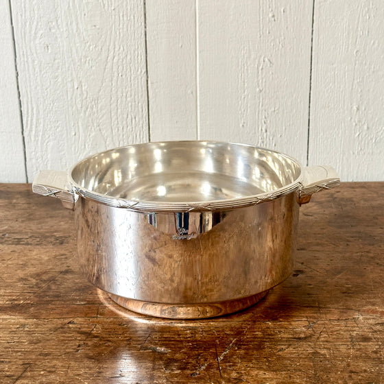 Connaught Hotel Silver Serving Dish