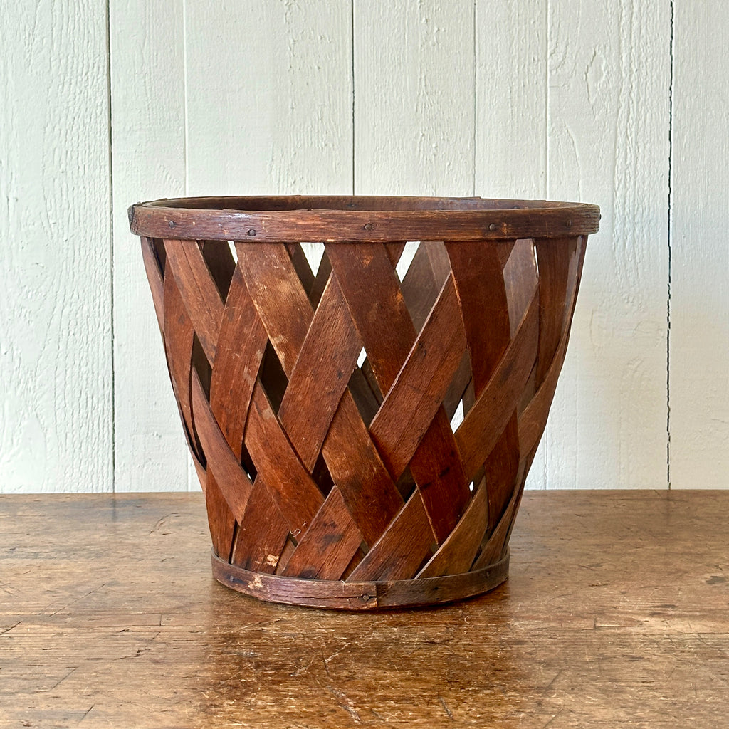 Antique Shaker Orchard Basket