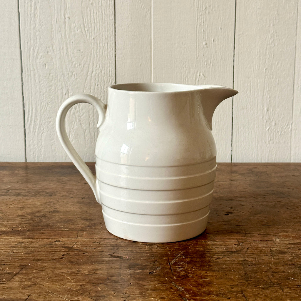 Antique English Ironstone Dairy Milk Jug