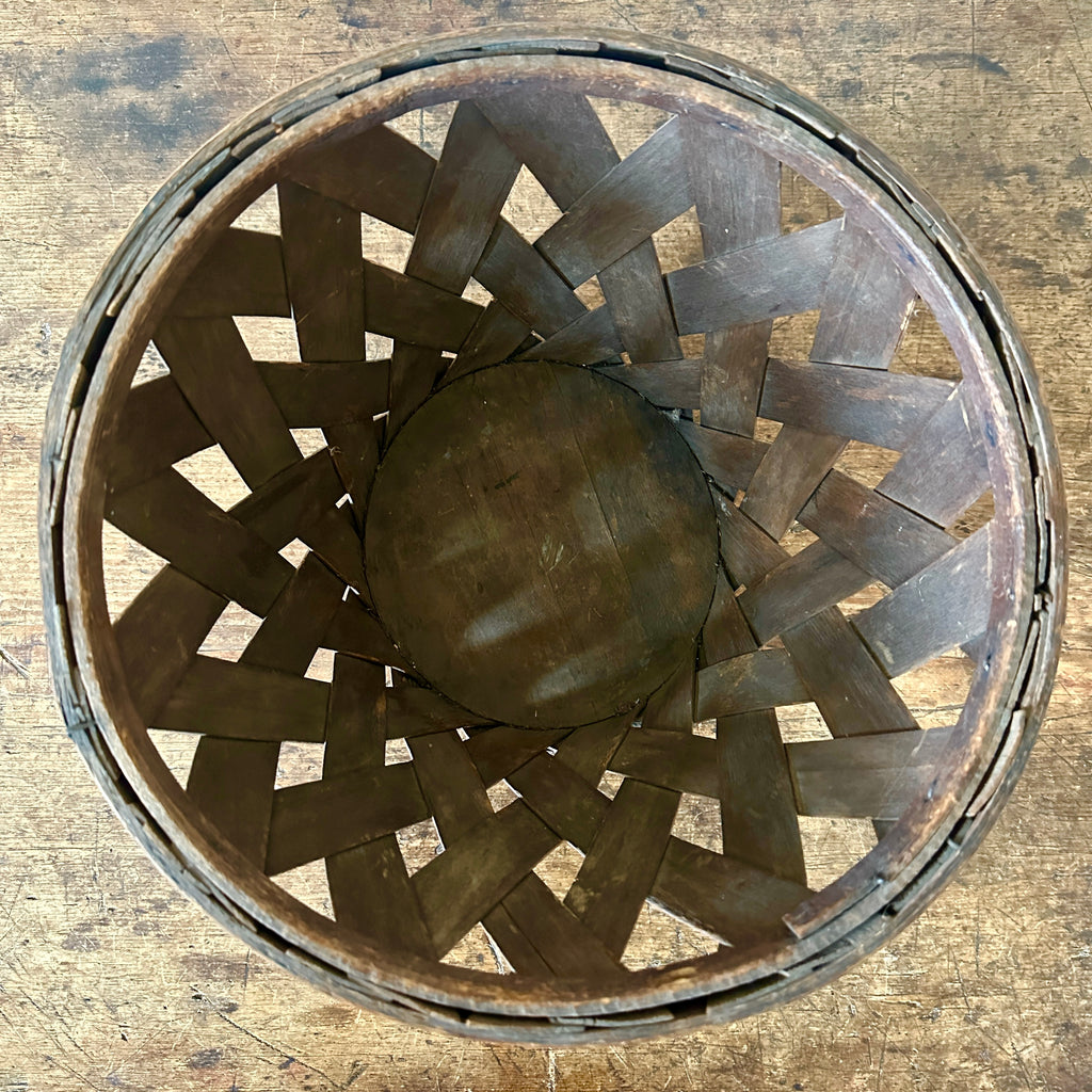 Antique Shaker Orchard Basket