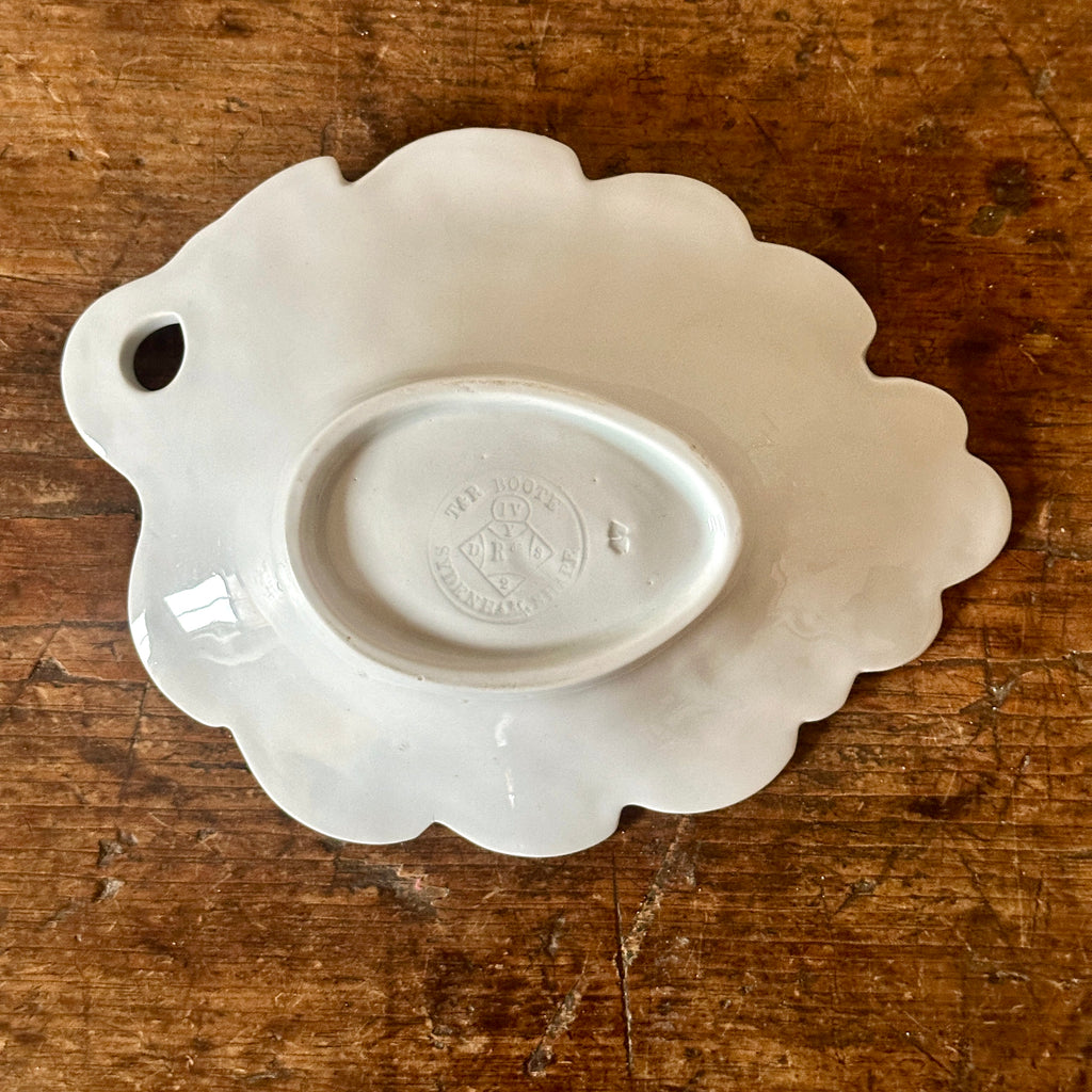 Ironstone Leaf Dish