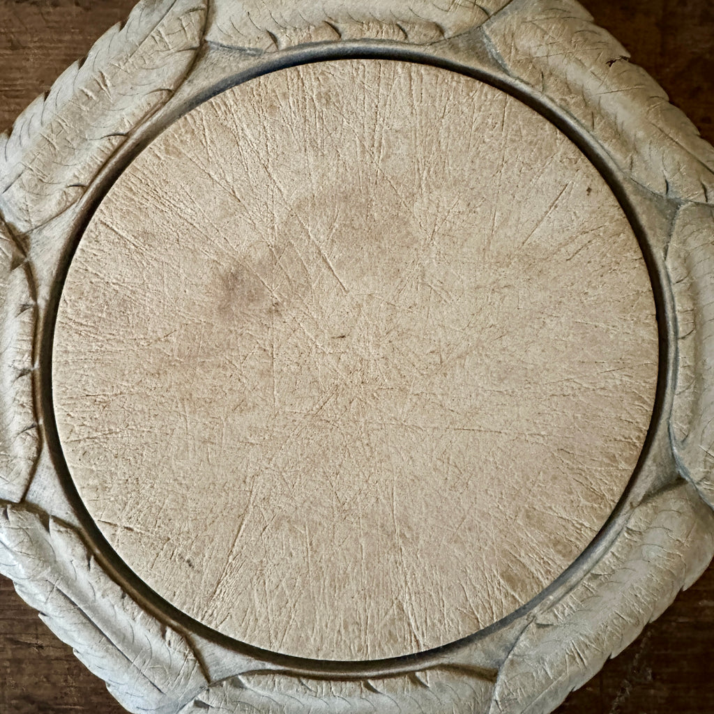 Antique Octagonal Bread Board