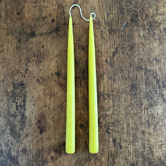 Chartreuse Everyday Taper Candles