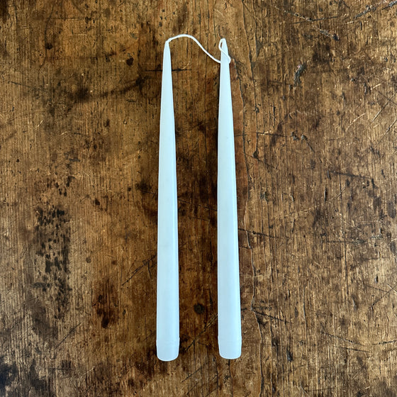 White Everyday Taper Candles
