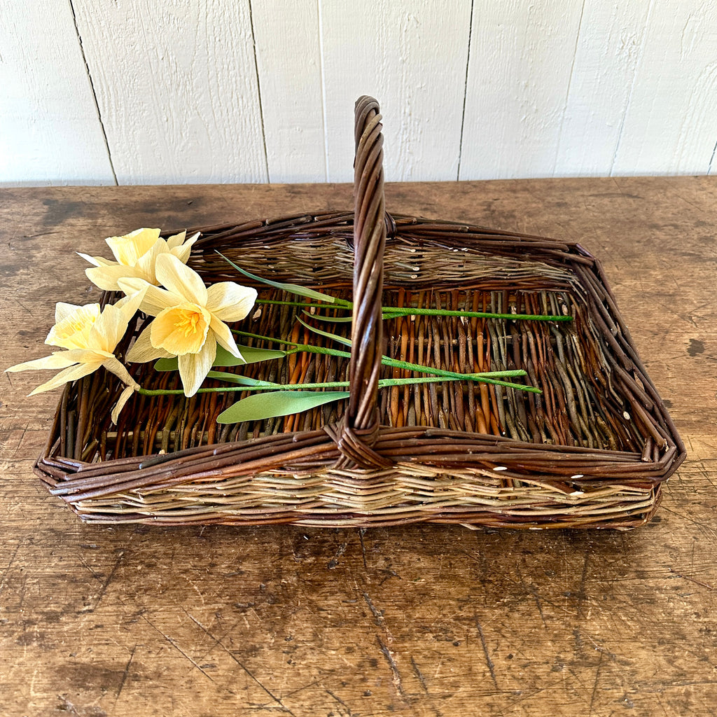 Small Willow Flower Basket