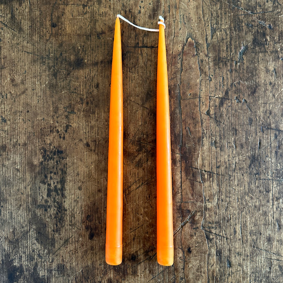 Tangerine Everyday Taper Candles