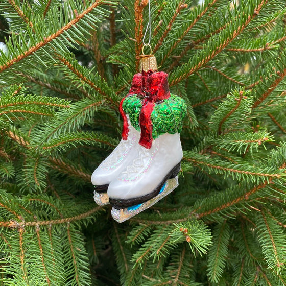 Holiday Skates Christmas Ornament