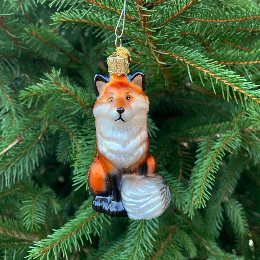 Fox Christmas Tree Ornament