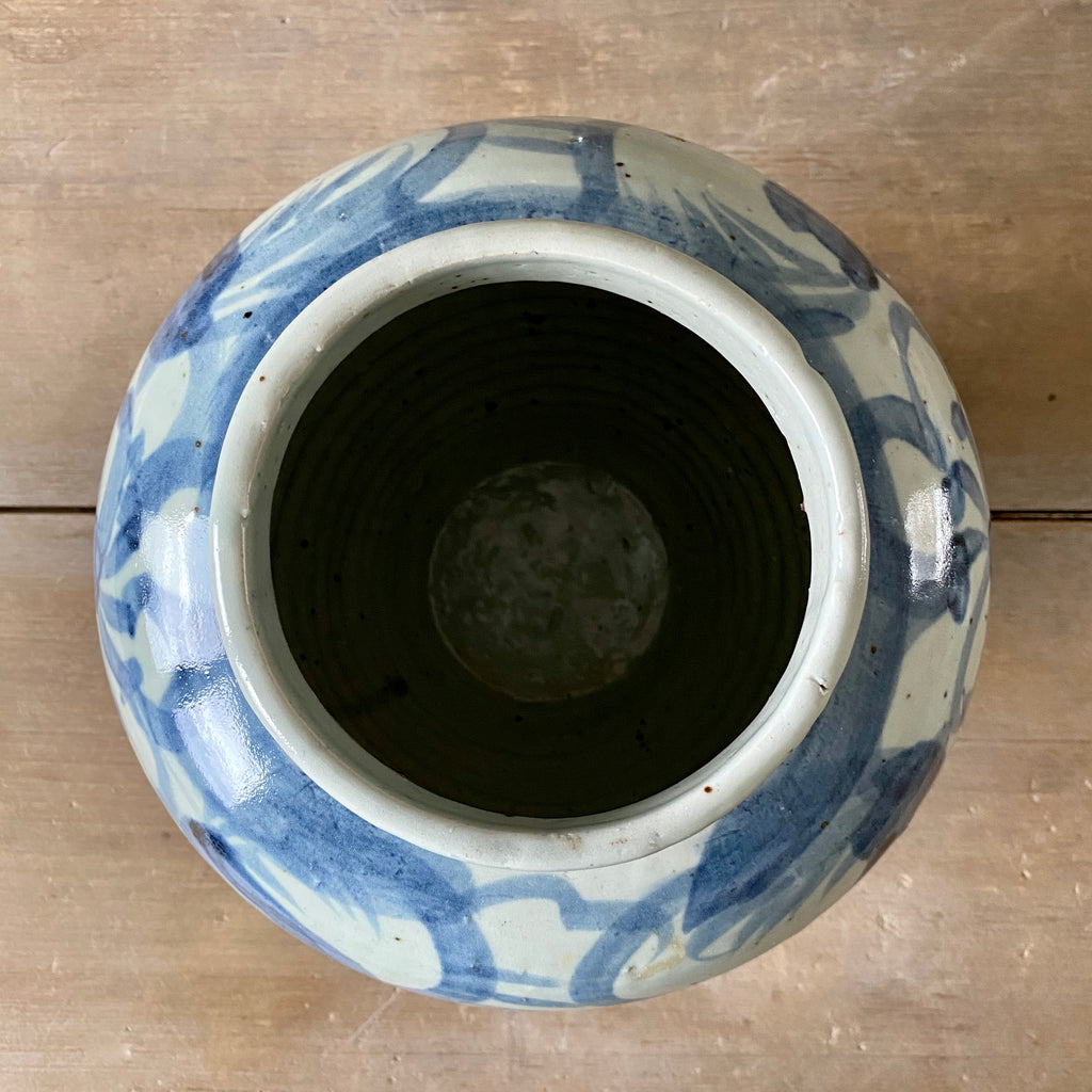 Chinese Porcelain Lotus Jar