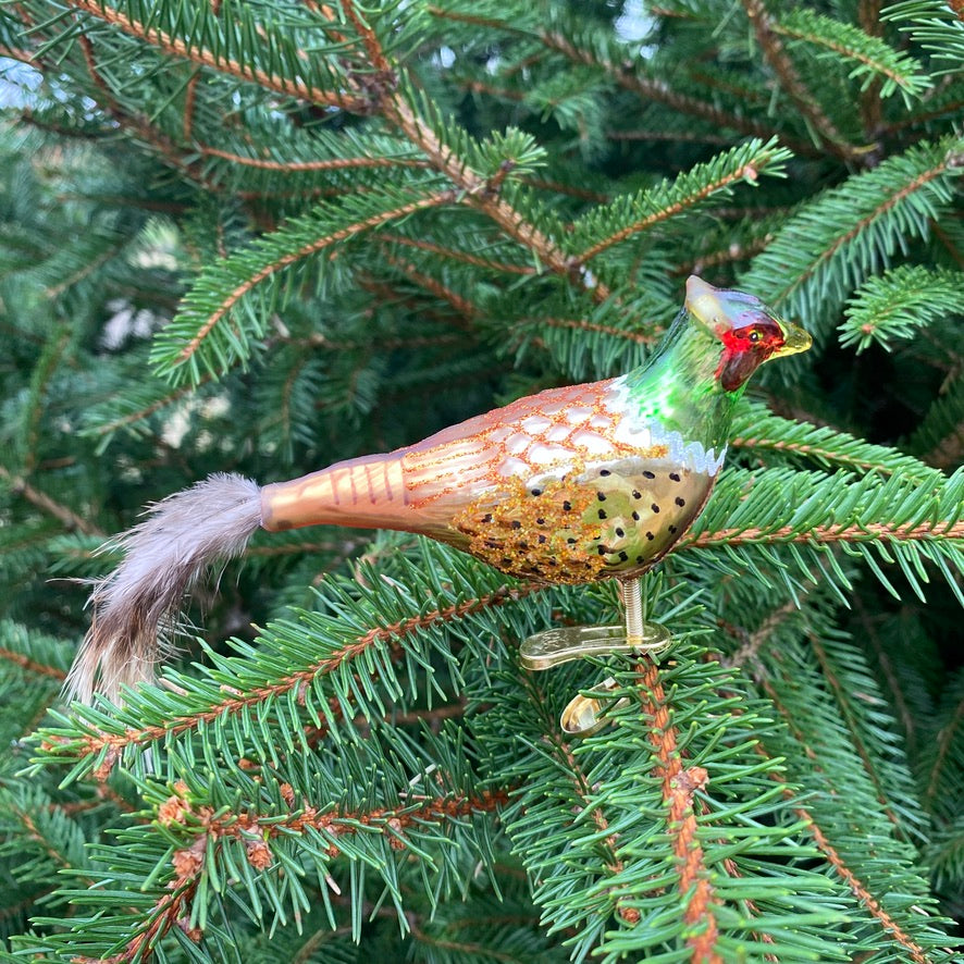 Pheasant Christmas Ornament