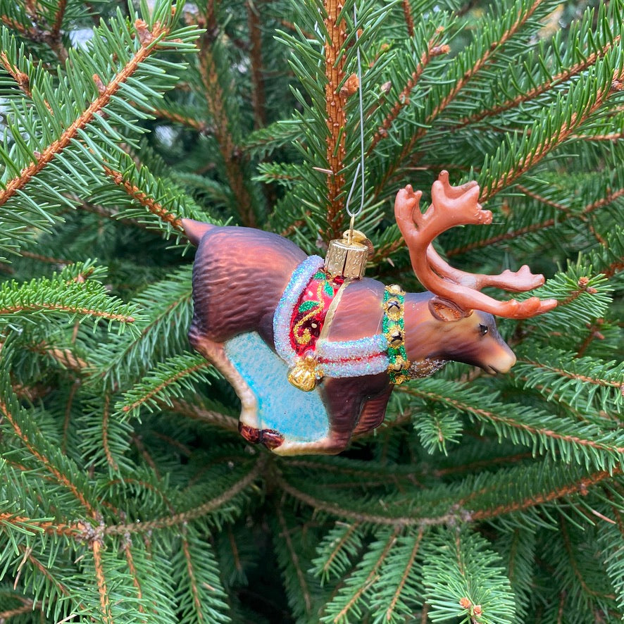 Reindeer Christmas Ornament