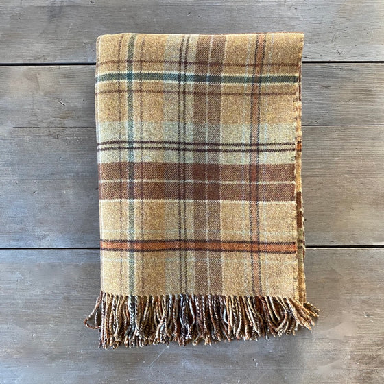 Heritage Findhorn Double Face Lambswool Throw
