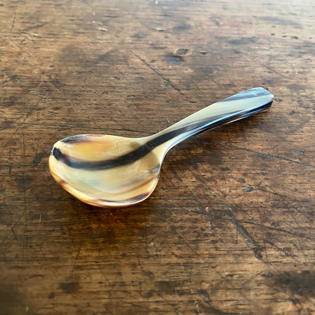 Horn Sugar Spoon