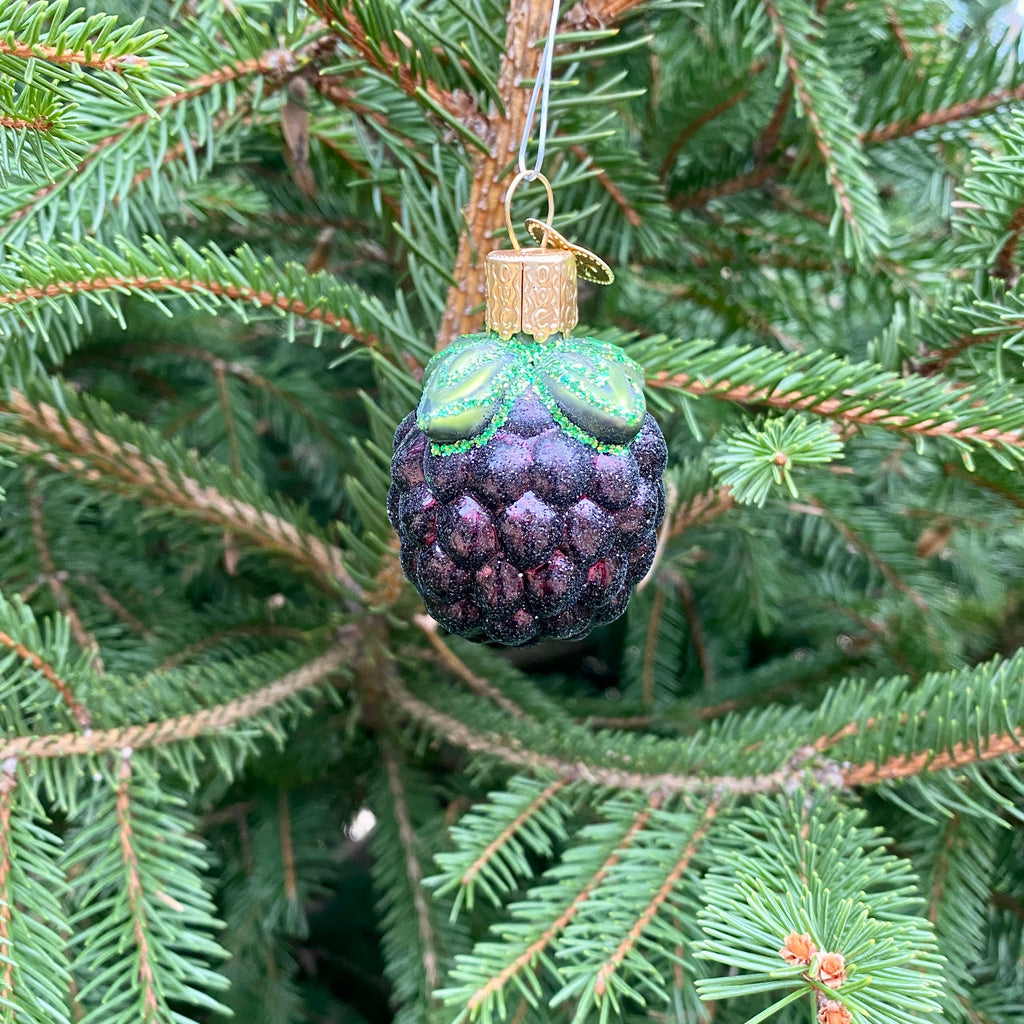 Blackberry Christmas Ornament