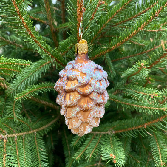 Woodland Pinecone Christmas Tree Ornament
