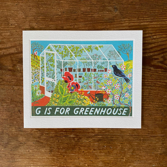 G for Greenhouse - Emily Sutton