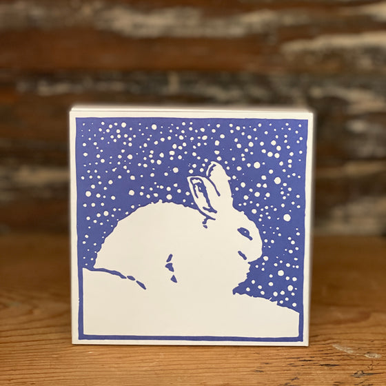 Snow Rabbit Matchbox